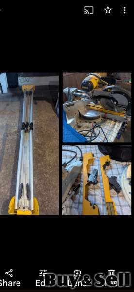12" Compound Mitre Saw with stand