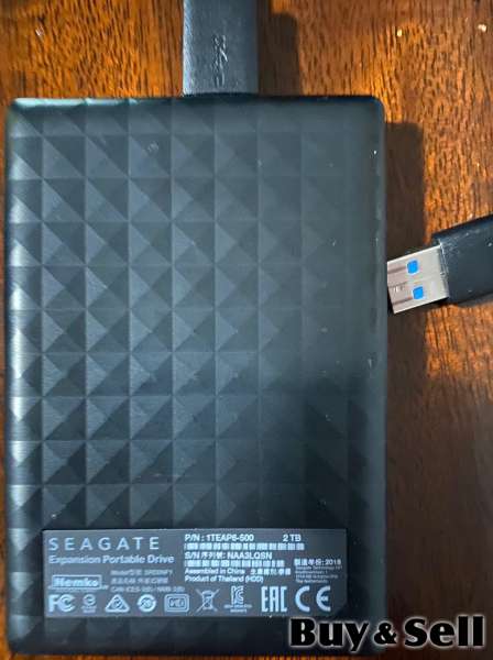 2TB External Hard Drive