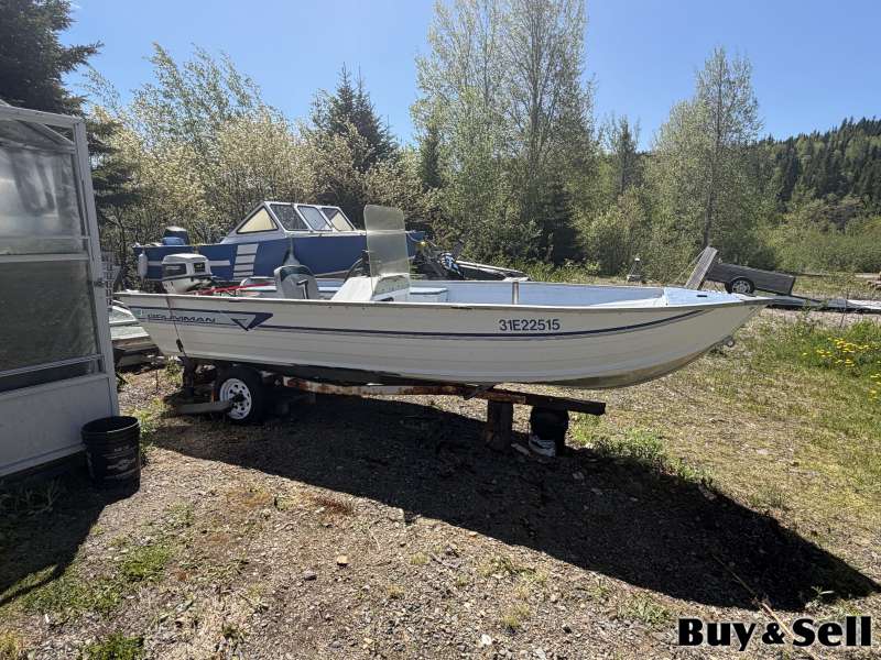 $3000 OBO&hellip;16ft Alum Grumman boat with 40hp Johnson