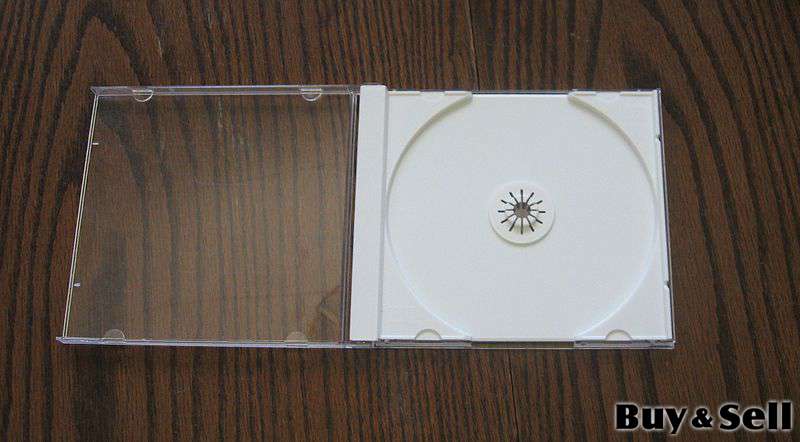 75 regular cd jewel cases in excellent condition, 