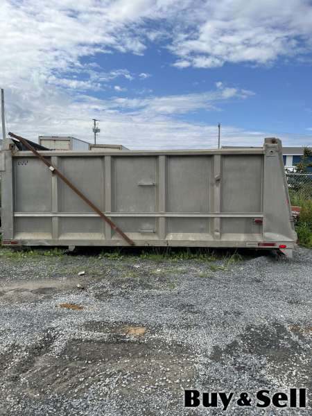 Aluminum dump truck box