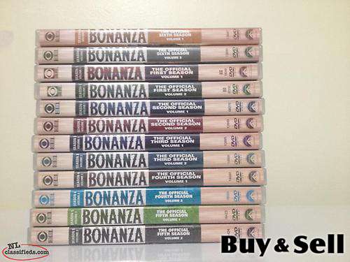 BONANZA TV SERIES BOX SETS $60 FIRM!