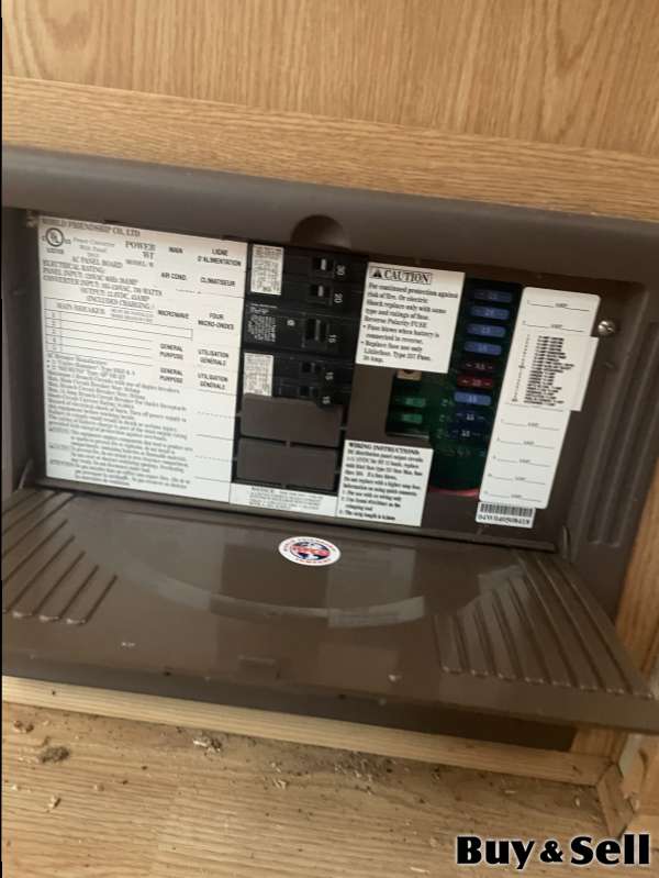 Camper fuse panel