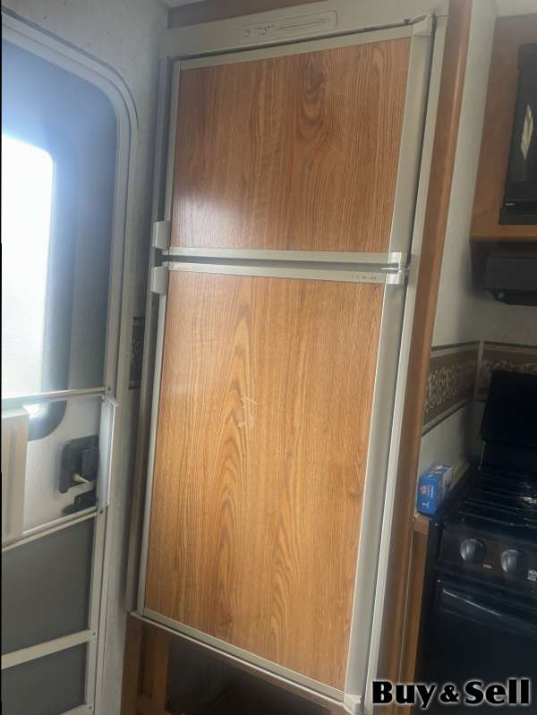 Camper propane fridge