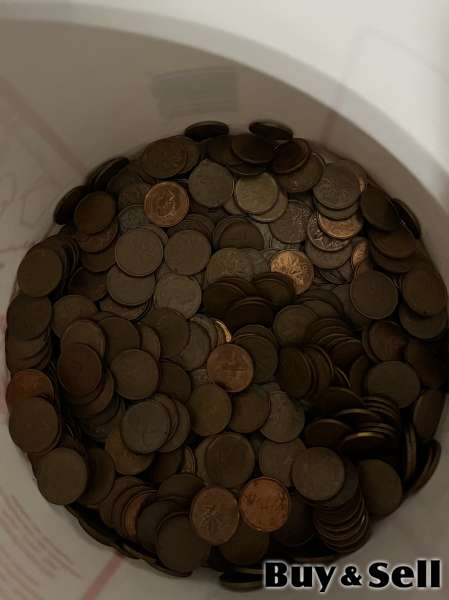 Canadian Copper Pennies 1965-1996