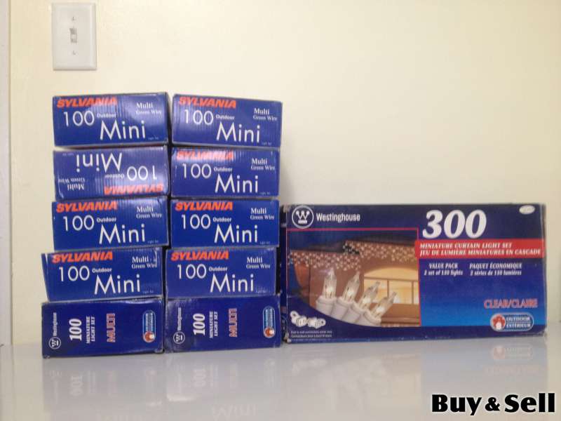 OUTDOOR CHRISTMAS LIGHTS $3