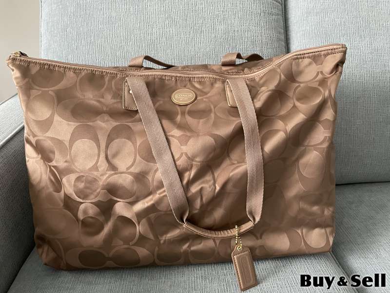 COACH overnight bag