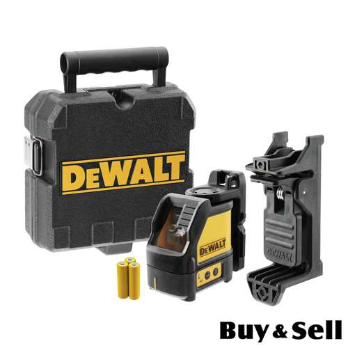 Dewalt DW088K 50/165ft Red Self Leveling Cross Lin