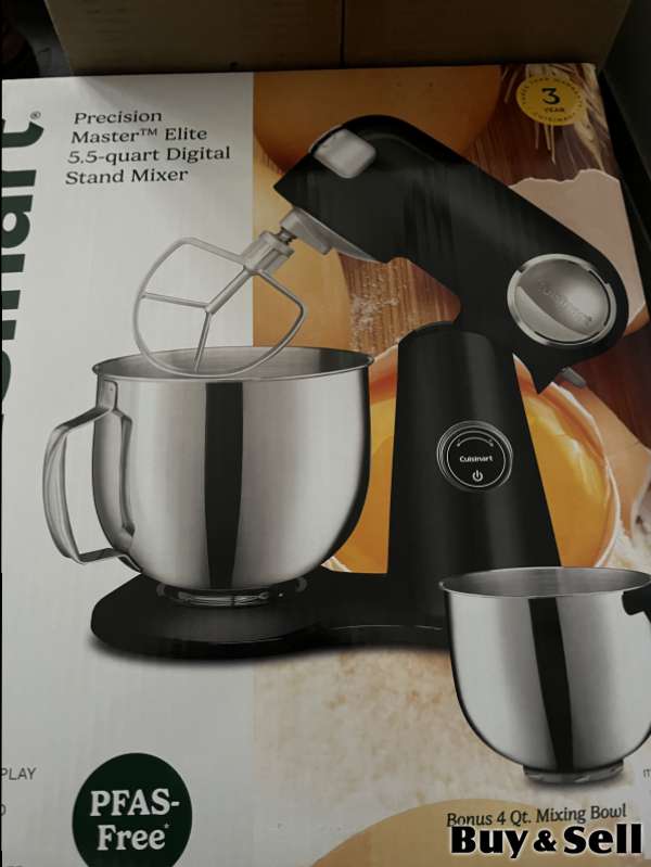 Electric digital stand mixer