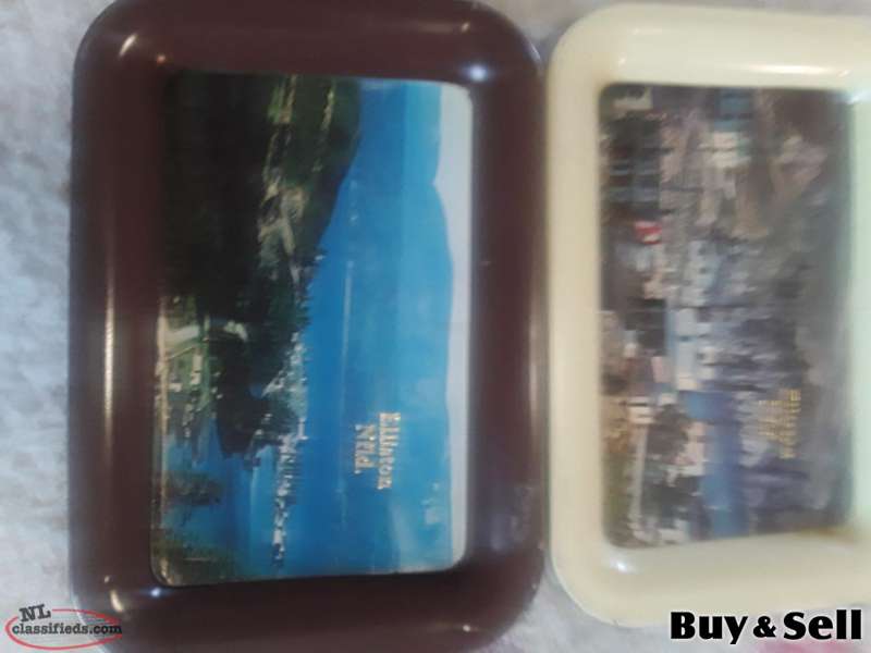 ELLISTON: VTG Ohio Art Toys Tin Tip Tray 40 each