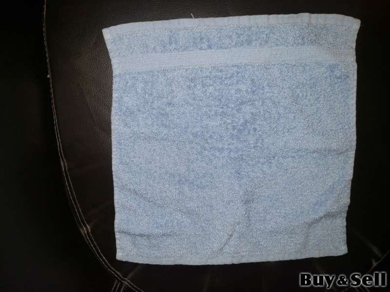 Facecloth 12 x 12 blue $1.20