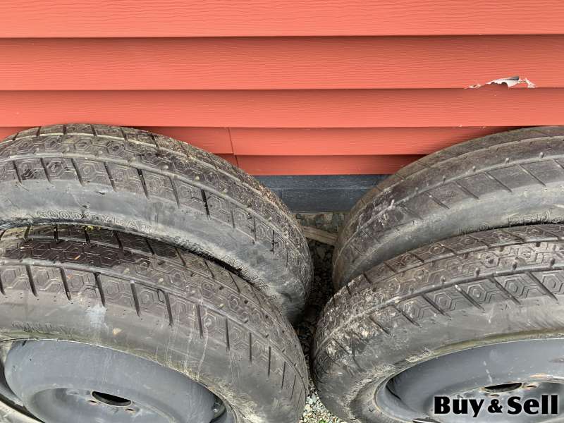 Four temporary spare tires