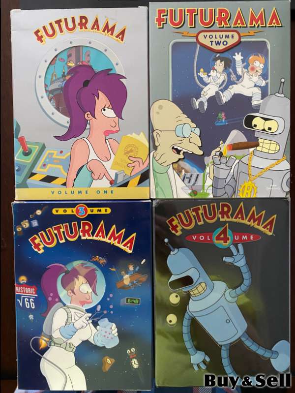 Futurama DVDs