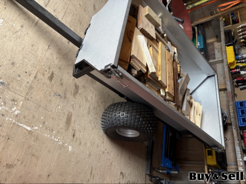 Galvanized ATV Cart