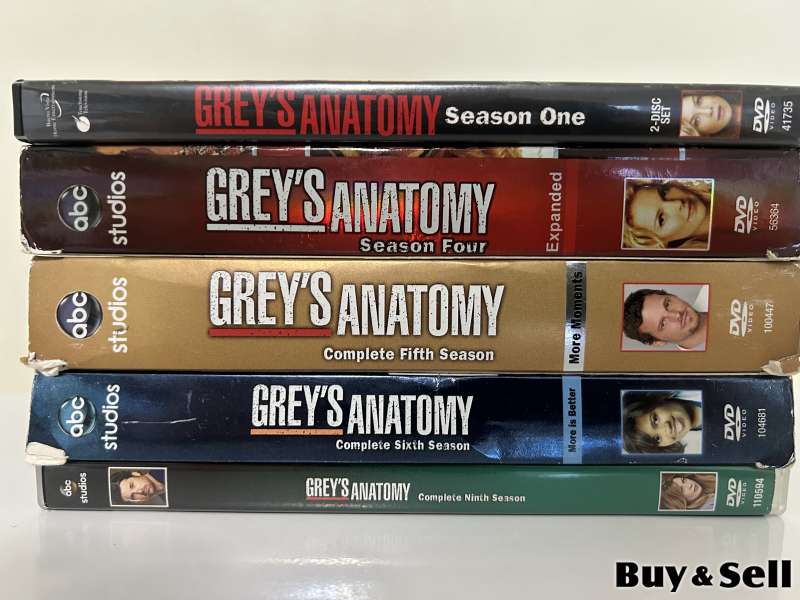 GREY'S ANATOMY tv series box sets $25 FIRM!