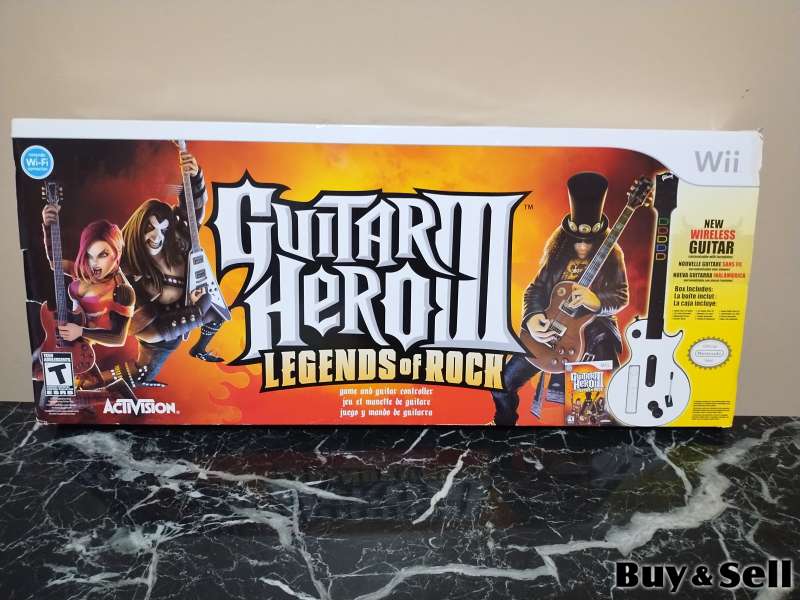 Guitar Hero III Bundle For Wii