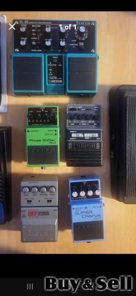 Guitar pedals