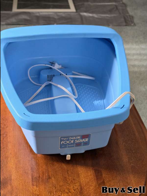 heated foot bath