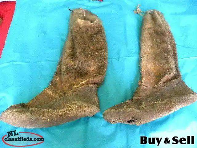 Heritage Newfoundland Seal skin boots
