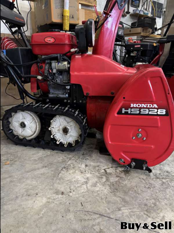 HS928 Honda Snowblower