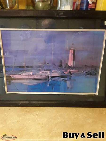 Impressionism Sailboat Art Print