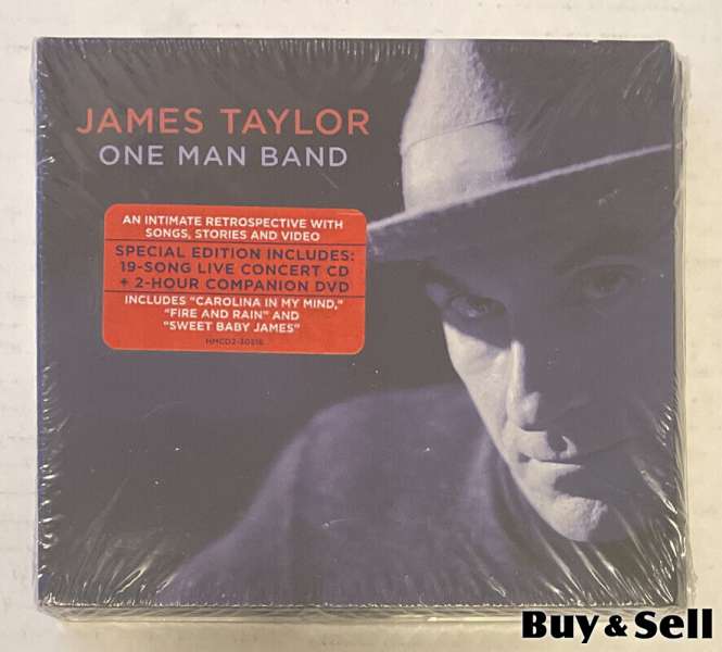 JAMES TAYLOR ONE MAN BAND NEW SEALED CD DVD NL Buy Sell