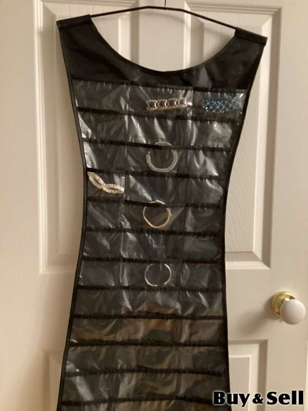 Jewelry dress hold about 100 pieces of jewelry 