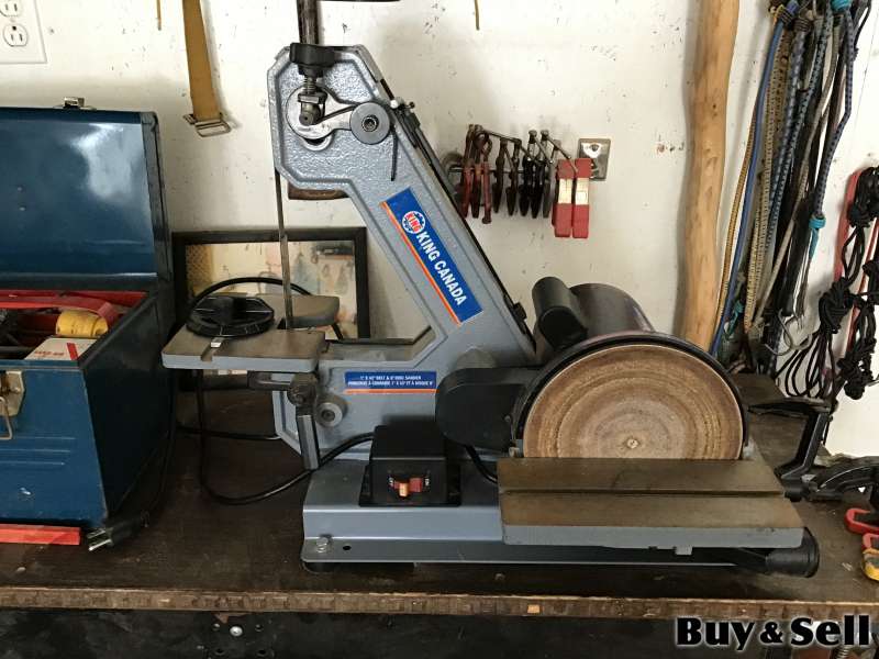 King Canada 1&rdquo;x 42&rdquo; Belt/Disc Sander