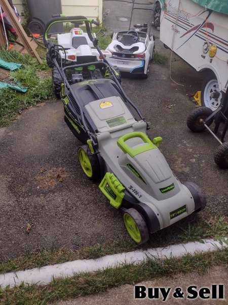 LawnMaster 18" Electric 3-in-1 Mower