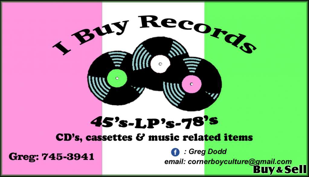 I Buy Records, LP's, CD's, Cassette Collections