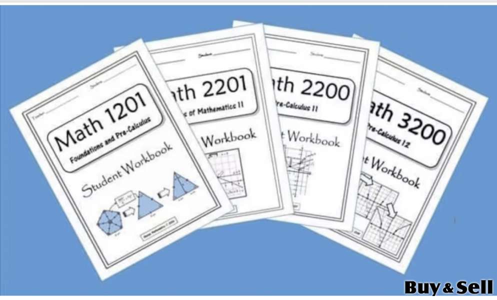 Math Workbooks for High School