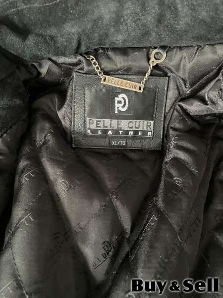 MEN'S LEATHER BOMBER JACKET