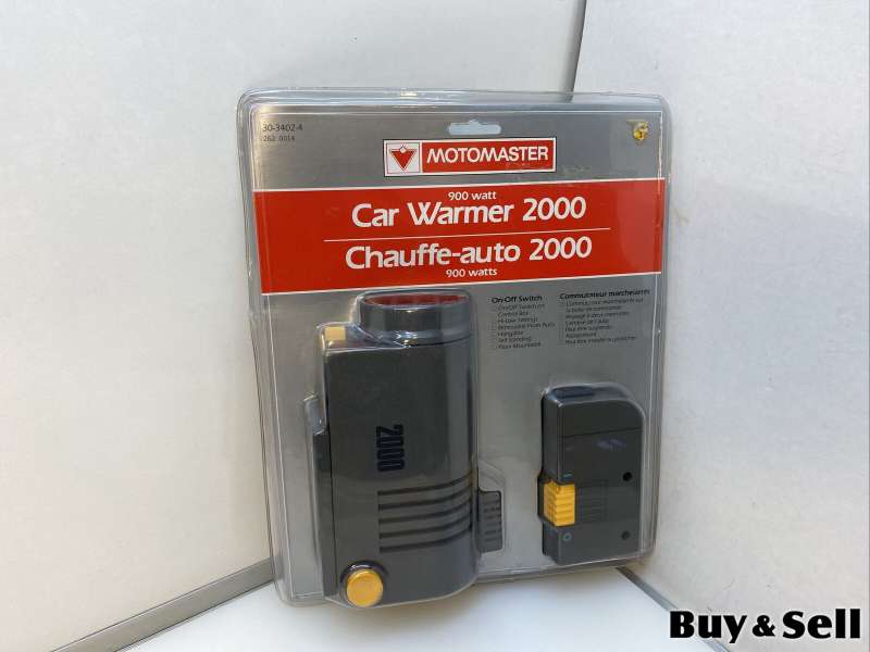 Motomaster 900 watt Car warmer with timer for sett - NL Buy Sell