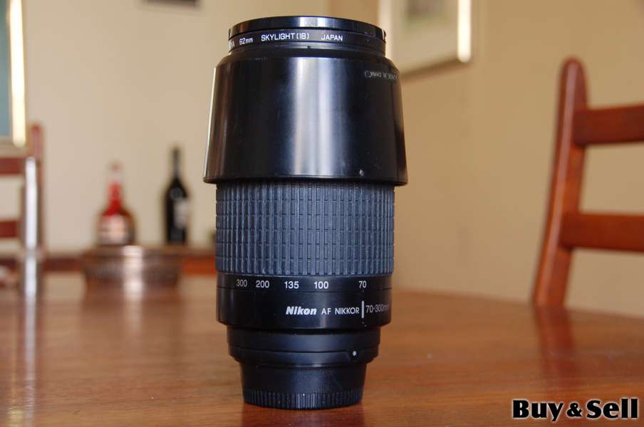 NIKON 70mm-300mm lens for 35mm SLR Film camera