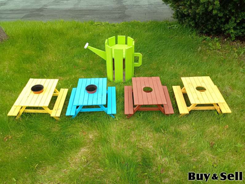 Outdoor Garden Plant Stands (Wooden)