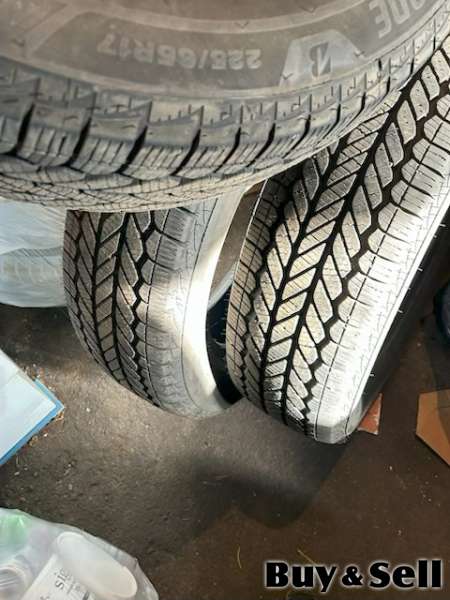 P225/65R17 - 4 Tires and 4 Steel Rims
