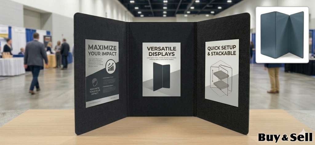 Professional 36" x 86" Reversible Display + Case