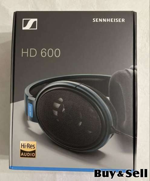 Sennheiser HD600 headphones in original box, like 