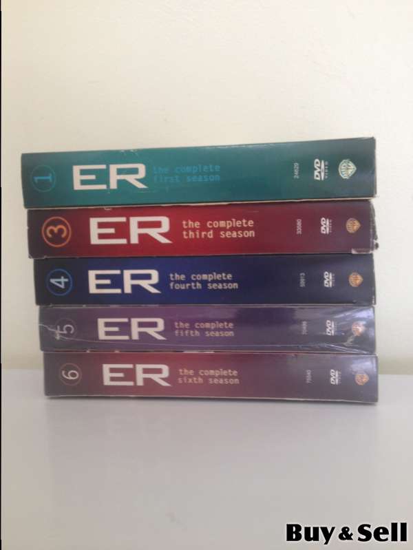 ER tv series box sets $35 FIRM!