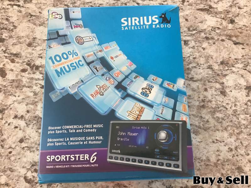 Sirius Sportster 6 Satellite Radio For Sale