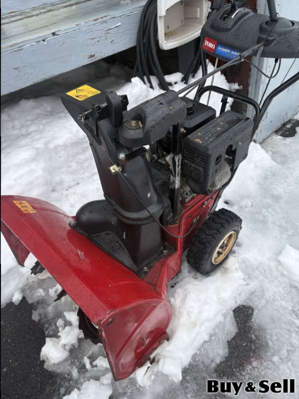 Toro Powermax826 Snowblower 