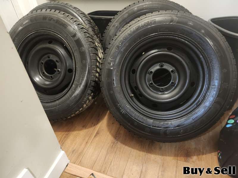 Toyota winter tires and rims 