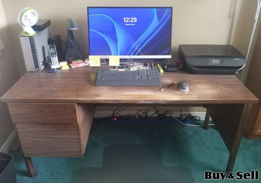 Free Two Drawer Office Desk