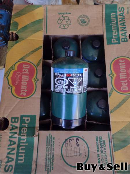 Two Pound Propane Gas Cylinders