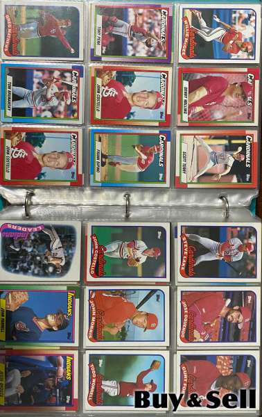 Various Baseball, Hockey, and Football Cards