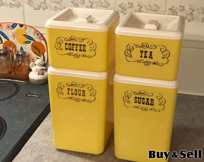 WANTED! Vintage Kitchen Canister Set
