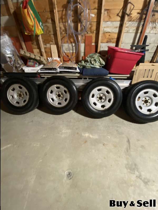 Winter force 2 winter tires on rims 