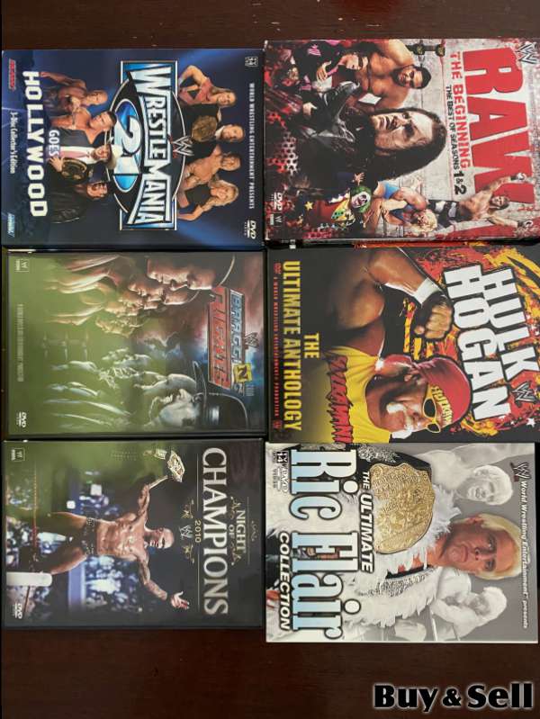 Wrestling DVDs