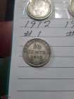 #1, 1912 Newfoundland 20 cent silver