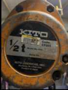 1/2 TON KITO CHAIN HOIST